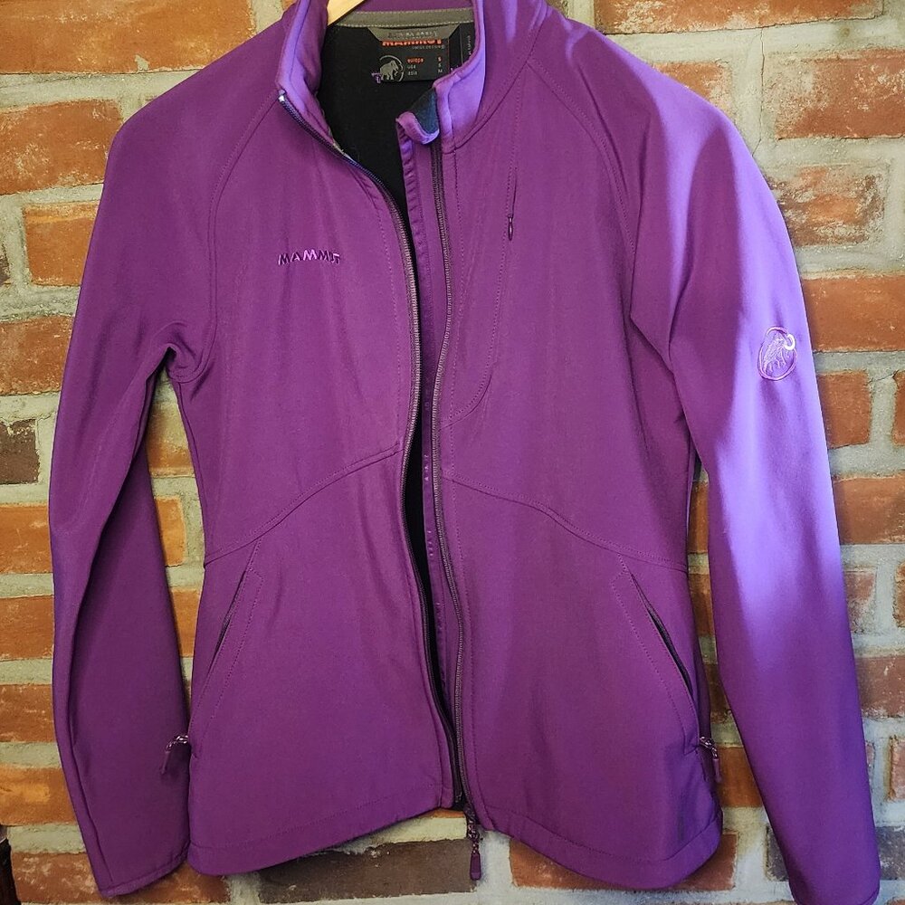 Lightly Worn Mammut Fleece Lined Softshell Sz Small